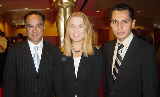 From left to right: Luis Casas, Ana Pietraszek and Enrique Carrasco