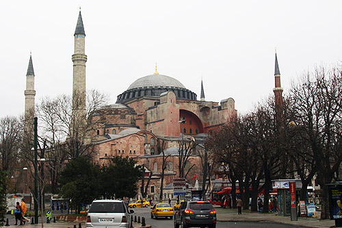 Hagia Sophia, formerly a Christian church and mosque, and now a museum 