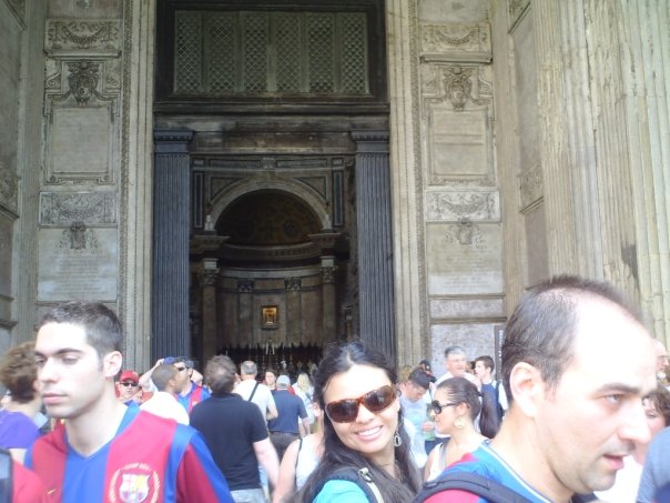 Entrance to the Pantheon