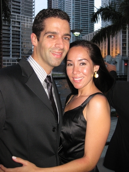 The couple plans to marry in May 2010.