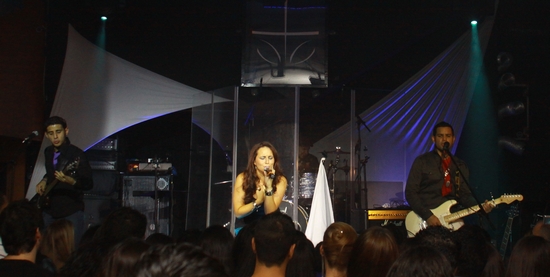 ORIGEN premiered “Coexiste” at an MTV Staying Alive Foundation event held at Santo in Miami Beach.