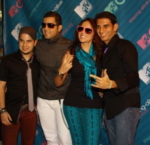 Members of ORIGEN, from left to right: Antonio Couto, Hector Velasquez, Mirs Rueda and Ruben Martinez