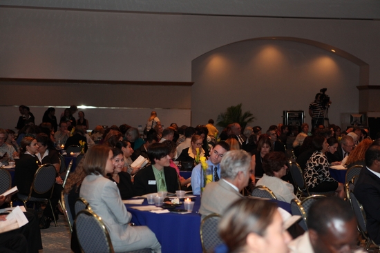 The Employee Service and Recognition Awards Ceremony, titled “The FIU Story: Our Past, Present and Future,” brought about 500 FIU employees together on October 27, 2009.