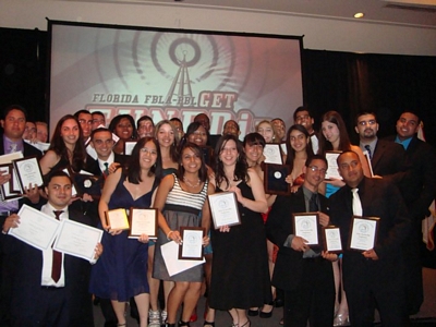 Members of FIU’s Future Business Leaders of America–Phi Beta Lambda chapter at the 2010 FBLA-PBL State Leadership Conference