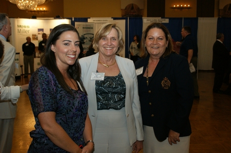 From left to right: Lourdes de los Rios, program administrator, South Florida Hospital and Healthcare Association; Joyce J. Elam; and Nancy Borkowski