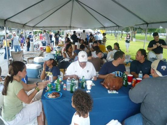 First “EMBA ’09ers and Friends Tailgate”