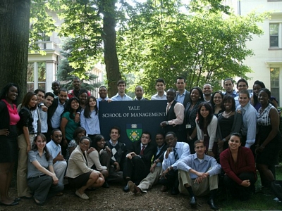 The 2011 Yale School of Management Pre-MBA Leadership Program participants