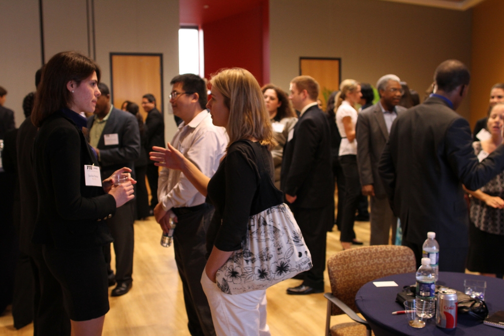 Twenty-five faculty members and 50 student leaders networked at a dessert reception.
