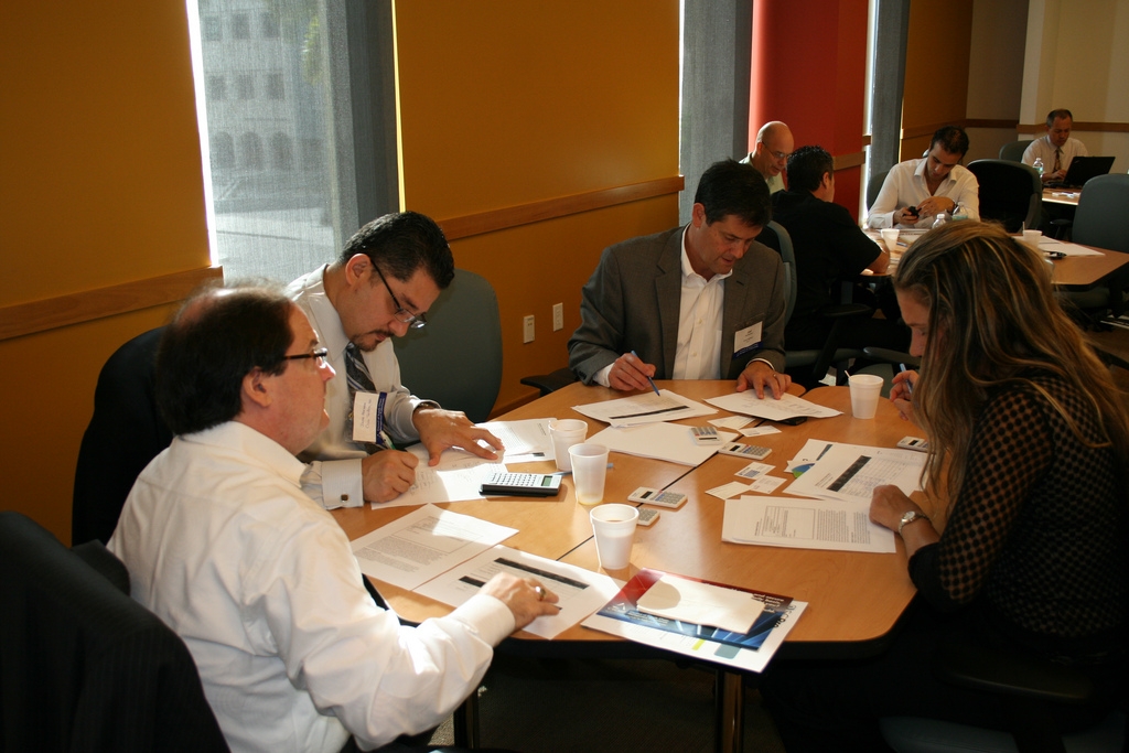 Participants engaged in challenging exercises during the event.
