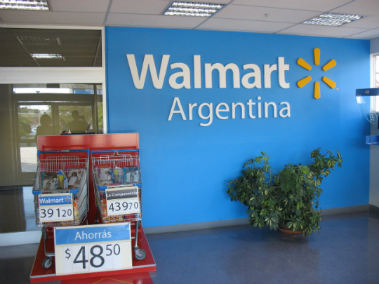 Business visits included Walmart Argentina.