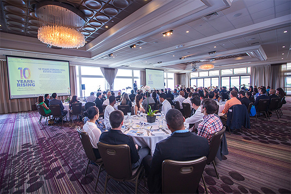 The 2015 fall Developer Luncheon highlights the 10th anniversary of the College of Business’ Master of Science in International Real Estate