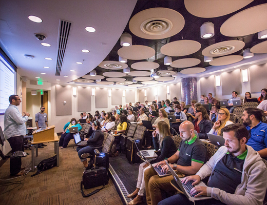 Scenes from 2015 WordCamp Miami, held at FIU.