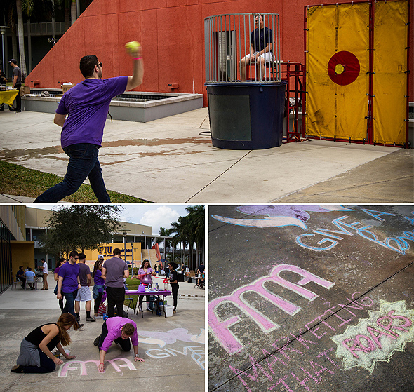 Fun adds to hands-on marketing exercises for FIU students.