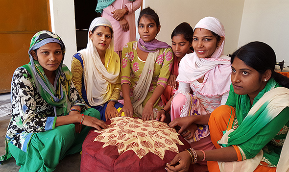 A “pouf” could change lives in India, with help from FIU’s International Business Honor Society.