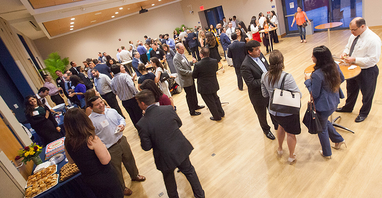 Accounting society alumni return to FIU to celebrate and remember.