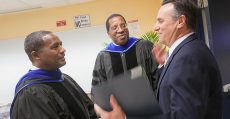 FIU professors receive Doctoral degrees together, shared encouragement and support.