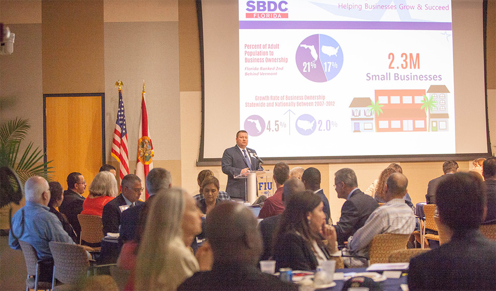 Florida SBDC at FIU shares Fed Banks survey and guidance with small business owners.