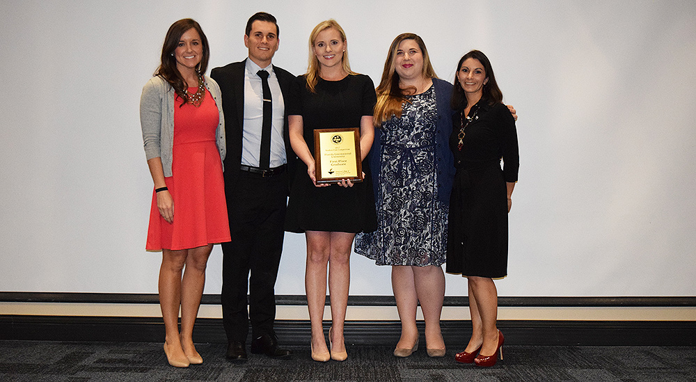 FIU Healthcare MBA students scored a first-place finish in South Florida case competition.