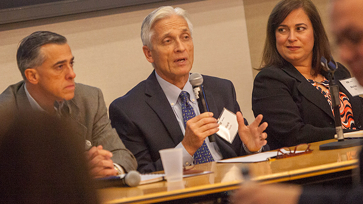 FIU Business welcomes CUIBE, AACSB leaders for dialogue on next steps in business education.