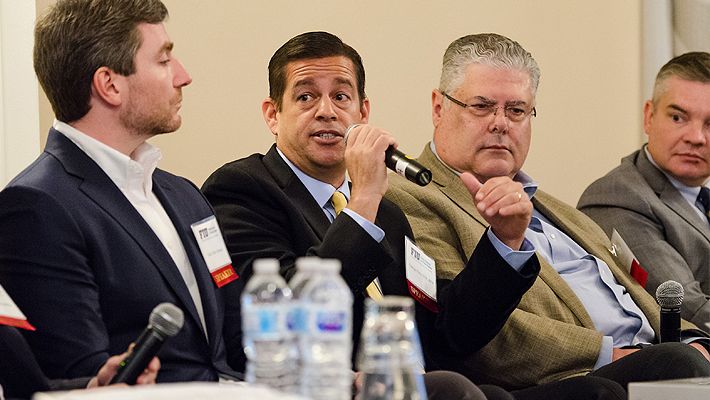 FIU real estate panelists examine the boom in South Florida's industrial properties marketplace.