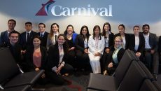 The business of "fun": Carnival Cruise Line brings FIU Business students onboard for an up-close look at the cruise industry.