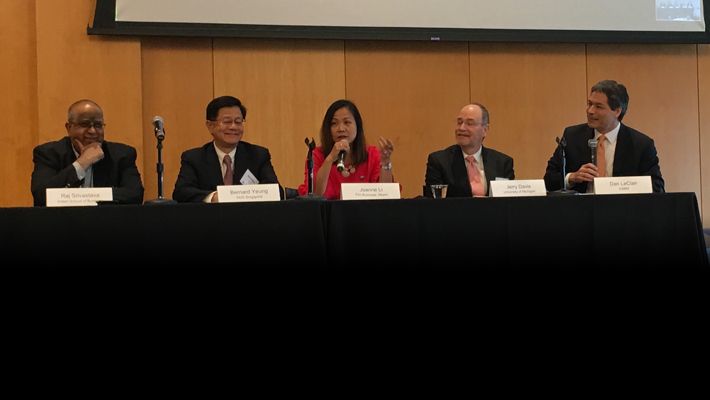 Dean Li shares insight on the impact of business schools at 2019 Impact Summit.