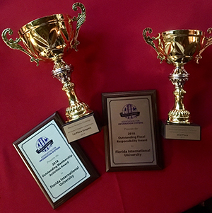 first- and second-place finishes in team competitions, and two additional recognitions for chapter achievement
