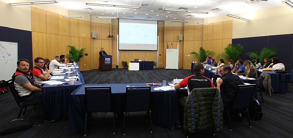 Porsche Latin America builds project management know-how, team spirit at FIU Business.