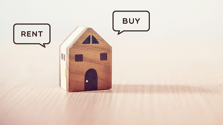 Renting a home may be wiser than buying, the latest BH&J Buy vs. Rent Index shows.